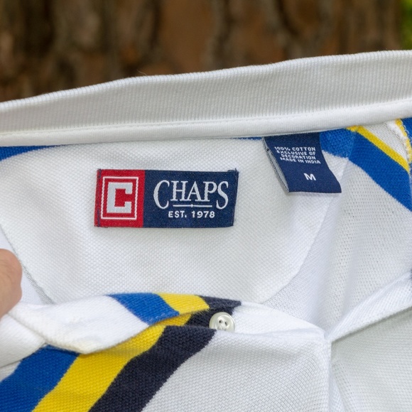 CHAPS Polo (white) - Picture 3 of 3